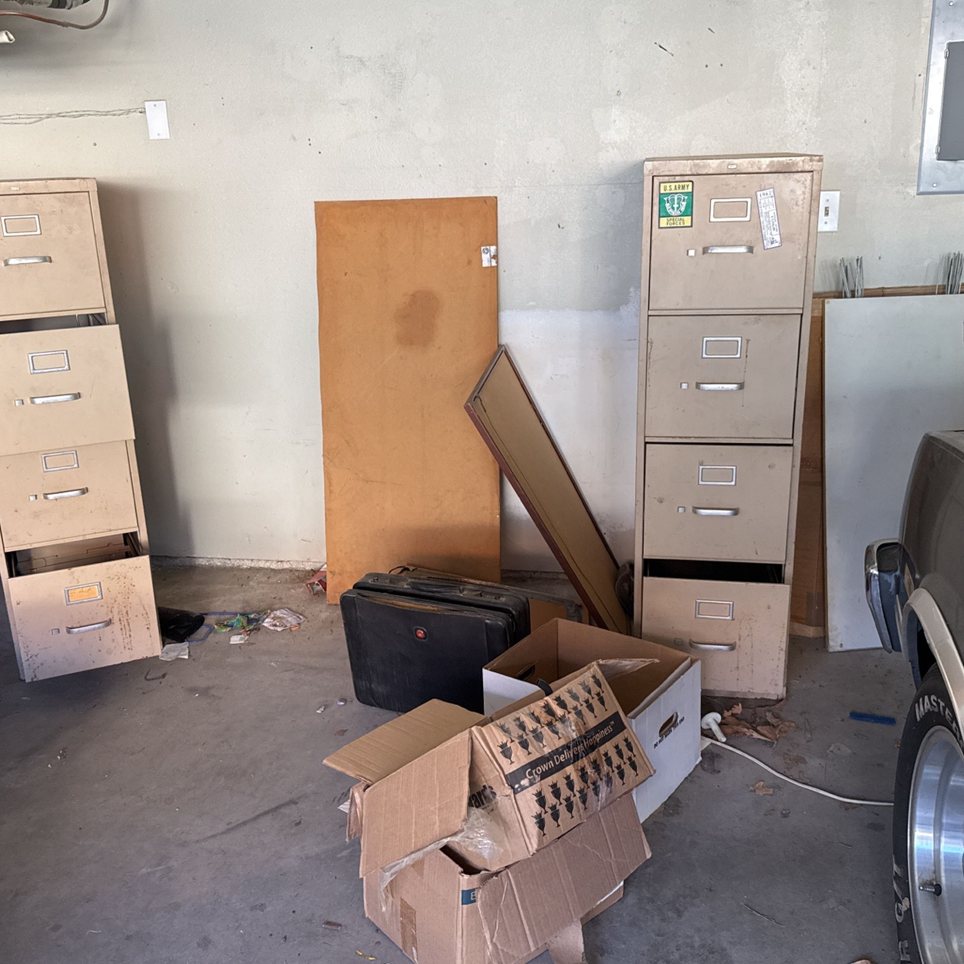 Two Free Filing Cabinets