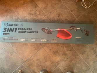 3 in 1 weed wacker new in box