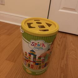 New 152 Pieces Wooden Blocks