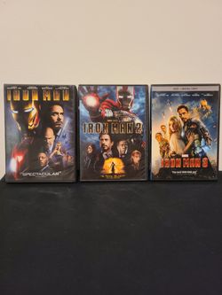 Iron Man 1-3 Movies