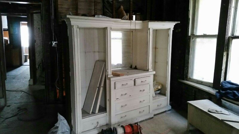 Antique china cabinet