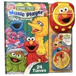 NEW Sesame Street Music Player Storybook Collector's Edition 24 Songs & Lyrics 