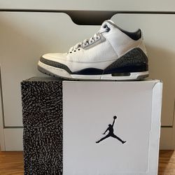Jordan 3 Midnight Navy 