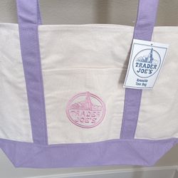 Large Trader Joe’s Canvas Tote 