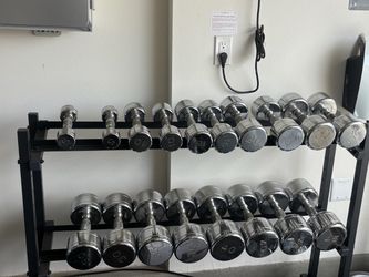 5-50 stainless steel dumbbells