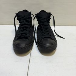 Converse Chuck Taylor All Star High Top All Black Sneakers W Size Men 13