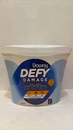 Downy Defy Damage Total Wash Conditioning Beads (Unscented) - 19.5oz