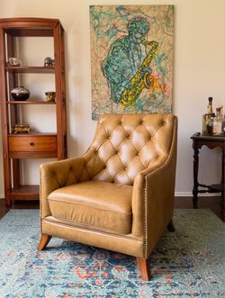 Gorgeous Leather Club Chair