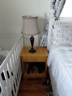 Lamp and night stand