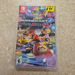 Mario Kart Deluxe 8 Nintendo Switch Game 