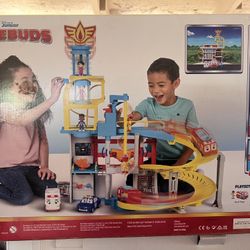 NEW- Disney Junior Firebuds Headquarters 