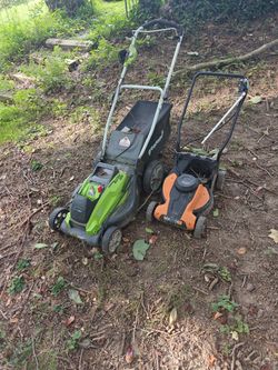 Electric Lawnmowers For Parts