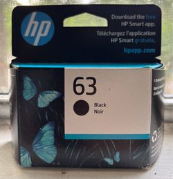 HP black ink cartridge