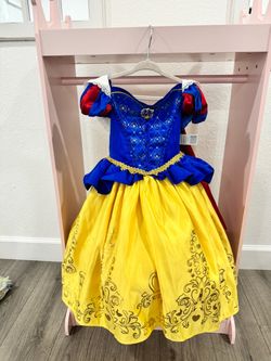 Disney Snow White Girls Costume Dress
