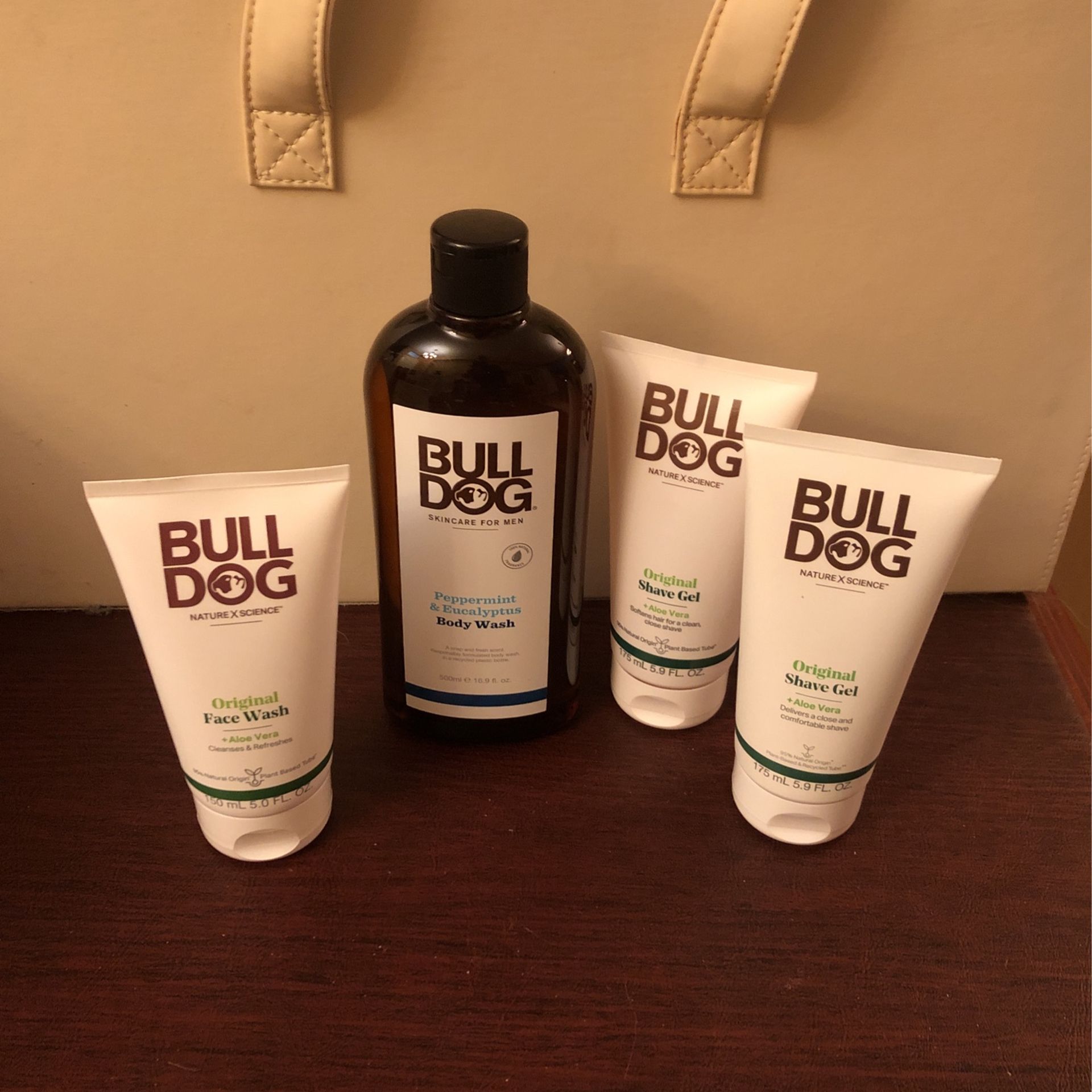 Bull Dog Men’s Body, Face Wash & Shave Gel Bundle