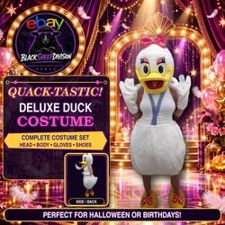 Daisy Duck Adult Mascot Costume
