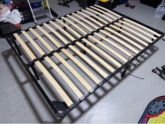Queen size Slatted Metal Bed frame
