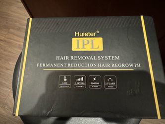 Huieter IPL Hair Removal System - Black and Gold