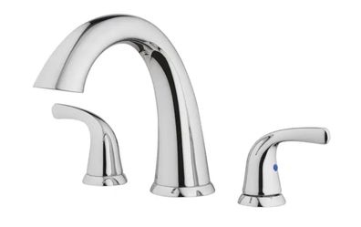 Project Source Chrome 2-handle Deck-mount Roman High-arc Bathtub Faucet