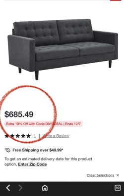 ♥️Sturdy & Cozy Design Sofa BED