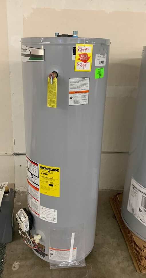 40 gallon AO Smith water heater with warranty Z81A