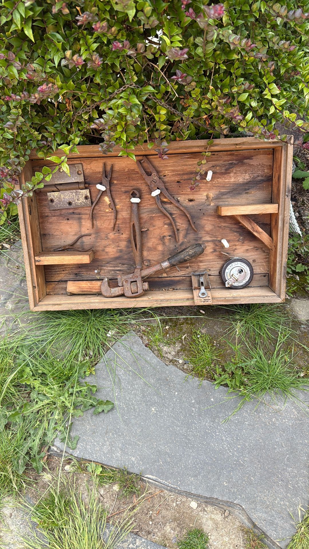 Shadow Box Old Tools