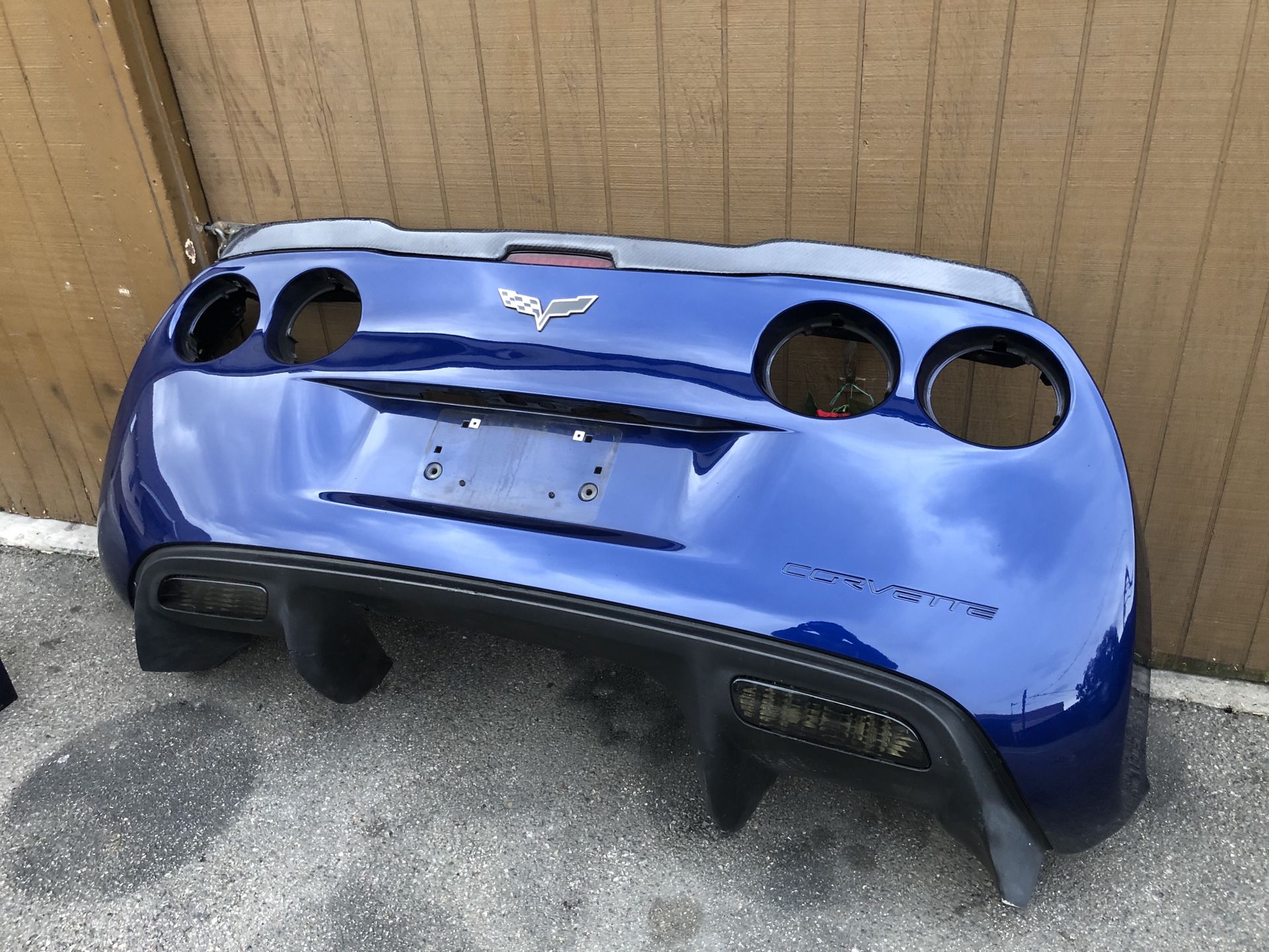 2003-2013 corvette rear bumper