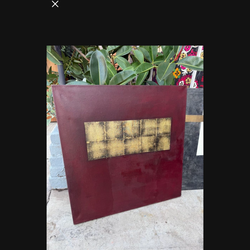 41 x 40 signed listed artist