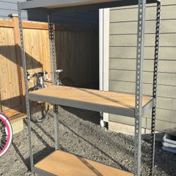 Heavy Duty Metal Shelving for garage/ workshop