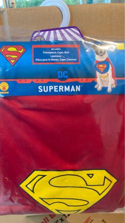 Superman pet costume