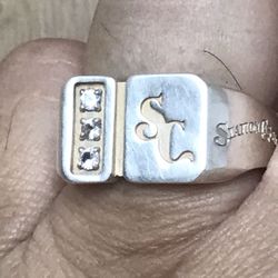 Las Vegas NV Station Casinos UFC Diamond Ring RARE 10 Years Commemorative Award!