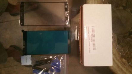 SAMSUNG GALAXY Note 4 replacement glass kit black