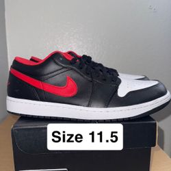 Jordan 1 Low Size 11.5 New No Box $65