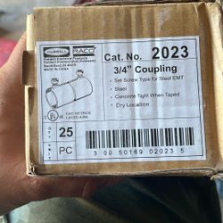 3/4” Conduit Couplings 