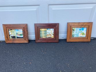 Wood frame pictures