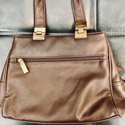 mondani purse brown and gold