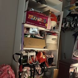 Tall white Billy bookcase