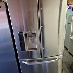 LG Counter Depth Stainless Steel French Door Refrigerator