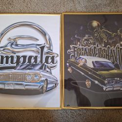 Chevrolet Impala Framed Pictures