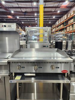 🔥Commercial Griddle/Flat Top Grill 48"Inch (Plancha Comercial de 48 Pulgadas)