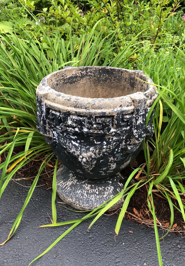 Pair of Antique Outdoor Concrete Planters for Sale in Northfield, IL OfferUp