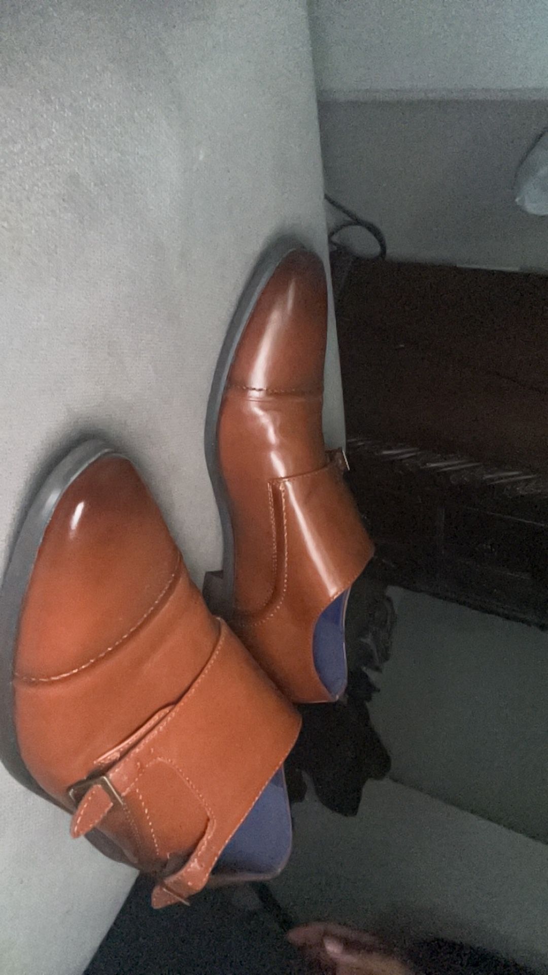 Men casual dress shoes size 8.5