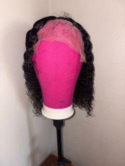 Deep Wave BOB Wig Human Hair 13x4 HD Curly BOB Lace Front Wigs Human Hair Pre Plucked Wear And Go Glueless Short Curly Frontal BOB Wigs For Black Wome
