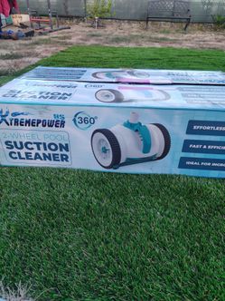 NEW 2 wheels Suction pool cleaner NUEVO