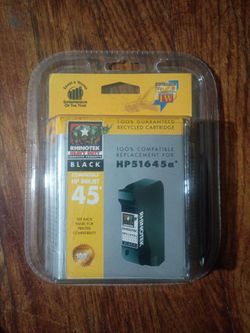 Black hp inkjet 45 replacement for HP51645a*