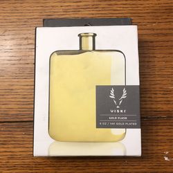 Viejo 14k Gold Played 6 Oz Flask