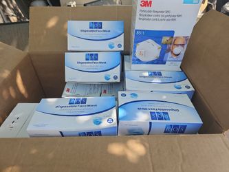 N95 mask and regular face mask