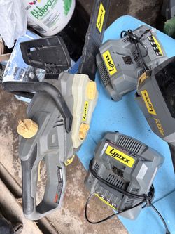 Lynxx 40V Brushless Lawn & Garden Tool Set