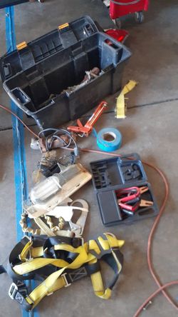 Tool box with all items inside included