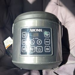 AROMA ARC-150SB 5 qt Digital Cool-Touch Rice Cooker - Silver